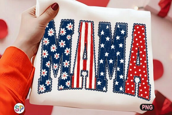 Download Floral Mama USA PNG, American Mom Shirt - Premium Resources
